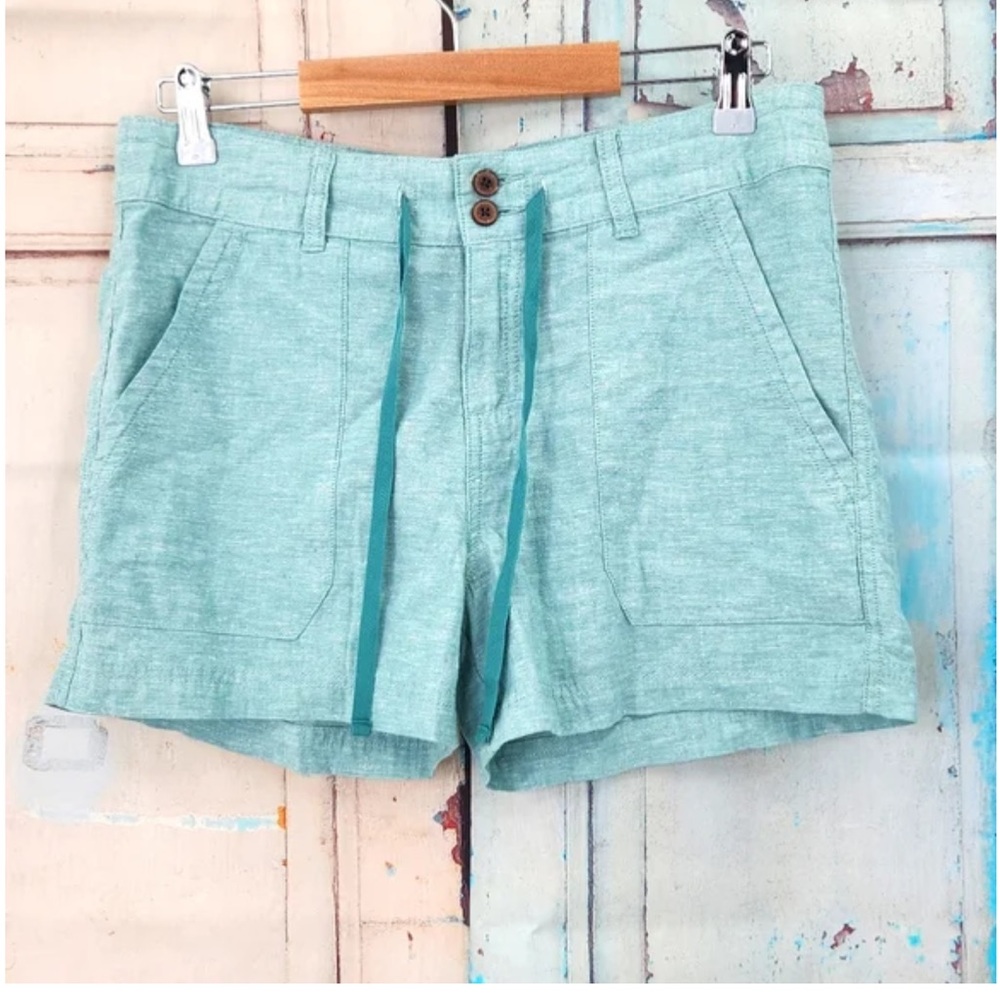 Patagonia Island Hemp Shorts- Beryl Green - 2 NWT